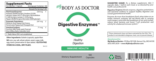 Digestive Enzymes - NT1071