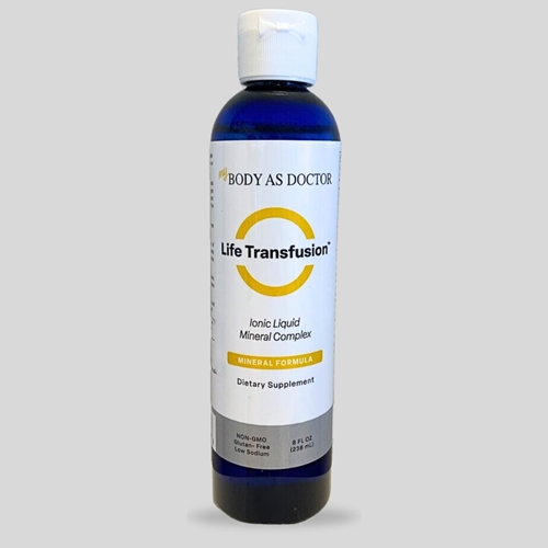 Life Transfusion Liquid Minerals - 8oz minerals,magnesium,potassium,electrolytes,ionic,trace,minerals,research,ionic,colloidal