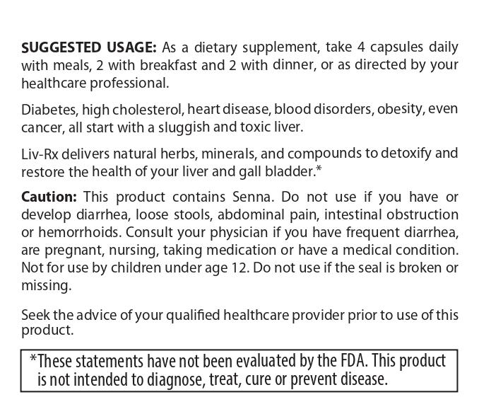 Liver Rejuvenation Use