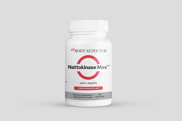 Nattokinase Cardiovascular Support Bottle