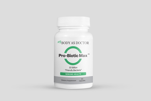 Pro-Biotic Max with 25 Billion Live Bacteria Bottle