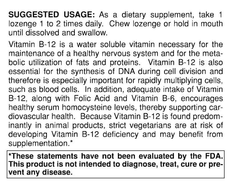 Methyl-B12 Use