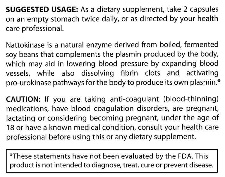 Nattokinase Cardiovascular Support Use