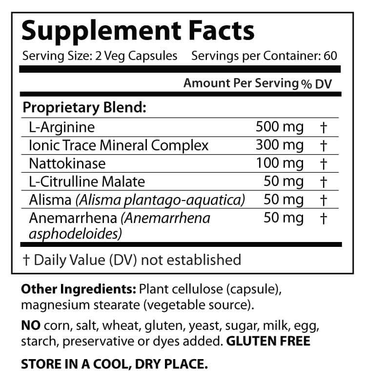 Nattokinase Cardiovascular Support Bottle