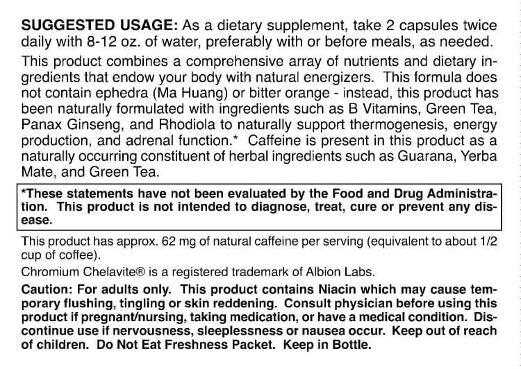 Super Charger Energy Boost Use